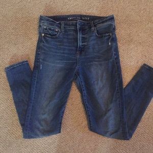 American Eagle high waisted skinny jeans, size 10R